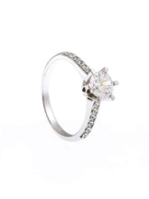 Load image into Gallery viewer, White gold rings with diamonds
